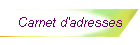Carnet d'adresses